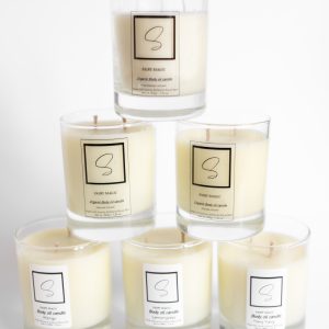 Serum Body Oil Candle 200g Amber Noir Infused